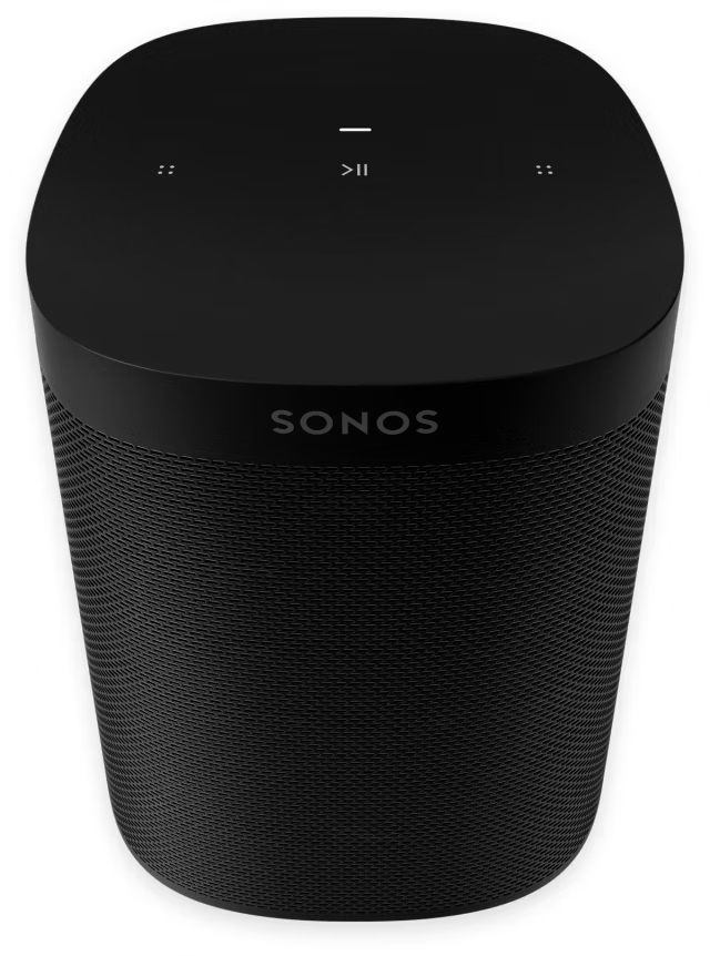 Sonos One (Gen 2) Smart Speaker with Alexa - Black for sale online
