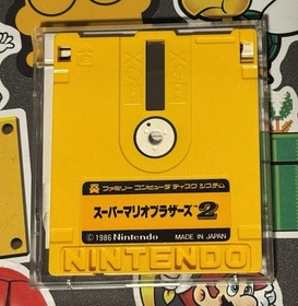 Super Mario Bros. 1 & 2 Famicom Disk System CIB Japan Import US Seller TESTED