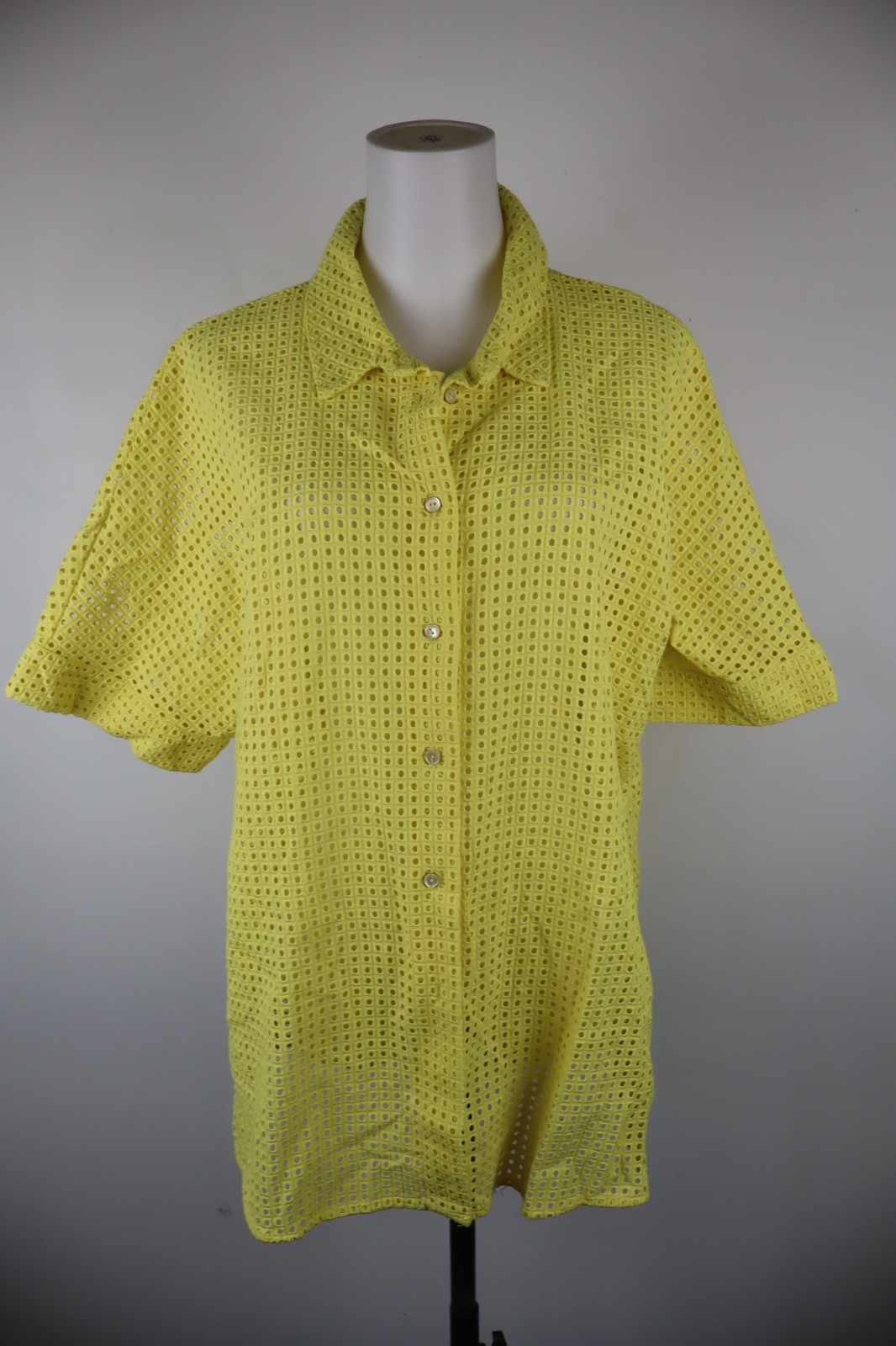 MARINA RINALDI CAMICIA DONNA TG XL WOMAN SHIRT CASUAL VINTAGE COTONE