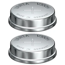 2x Varta V350H 1.2V 350mAh Button Cell Battery 55635101501
