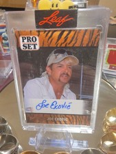 JOE EXOTIC 2021 LEAF PRO SET Firmado Autógrafo Automático RC Tarjeta de Novato Tiger King SP