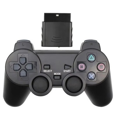 2.4G Wireless Game Controller Spielkonsole Gamepads für PS2 Konsole Video
