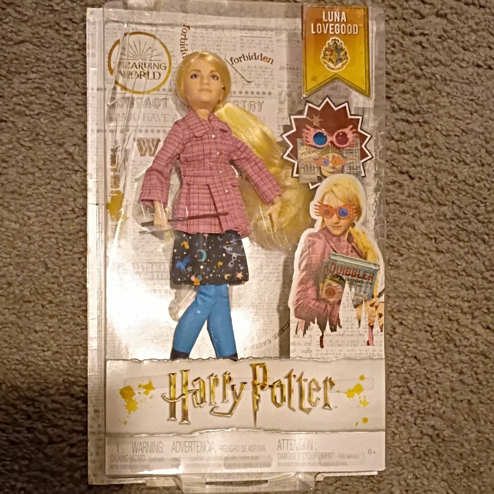 Mattel Harry Potter Fantasy Luna Lovegood Doll Figure in Box