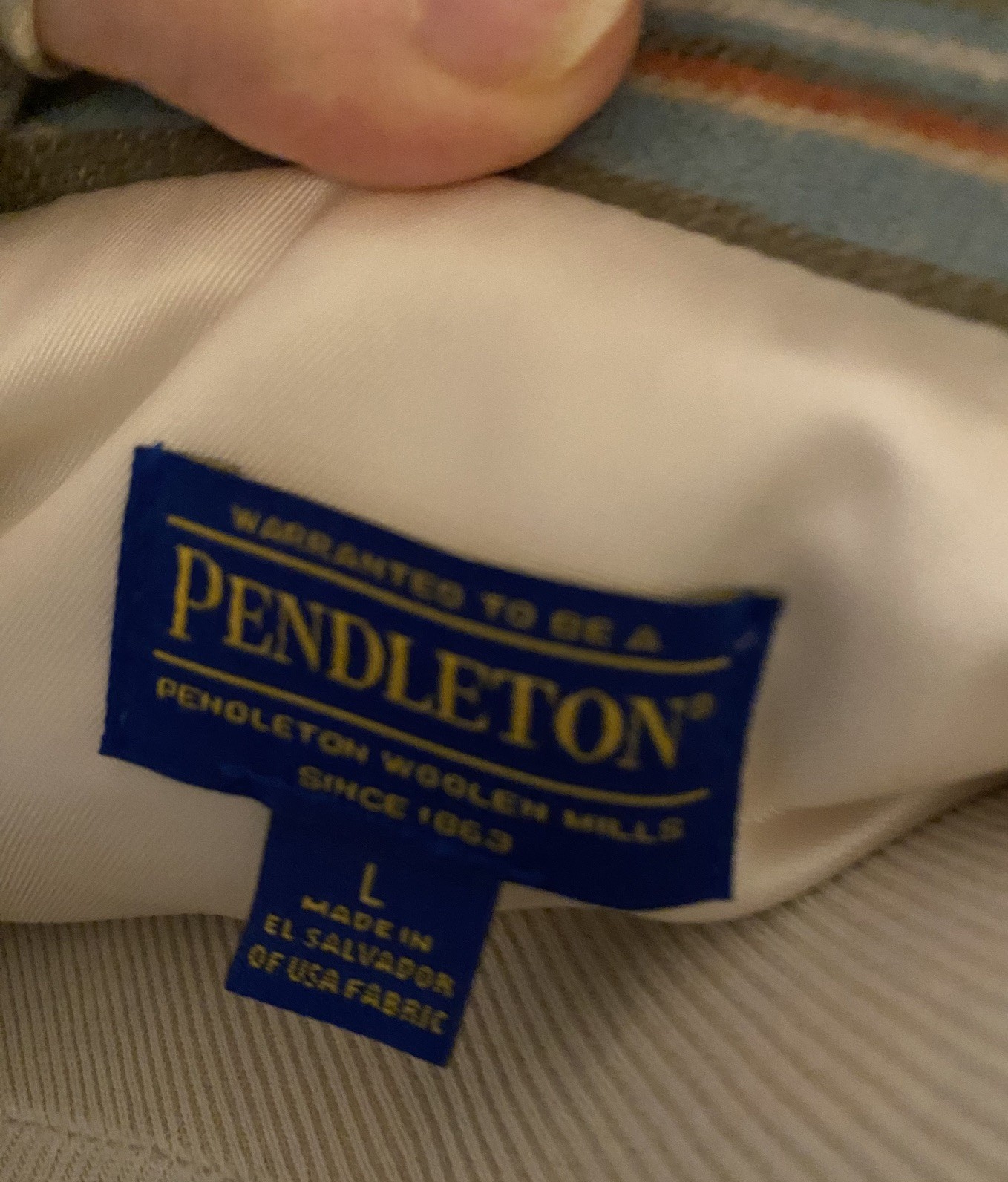 Pendleton Womens 100% Virgin Wool Southwestern Az… - image 6