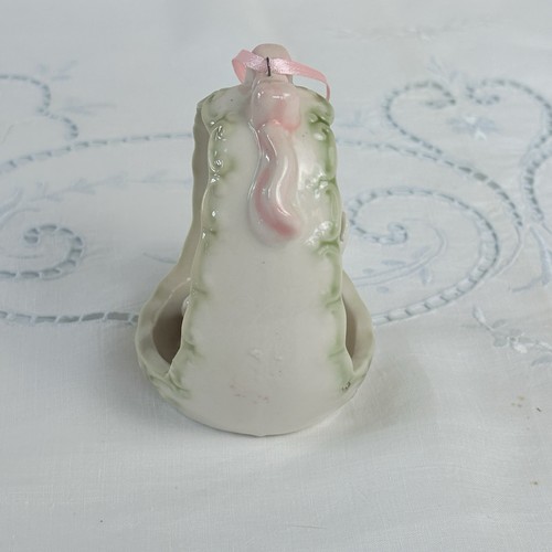 Greenbrier Int’l Bunny in Egg Pale Pink Bow Pastel Trim Easter Spring Ornament - Picture 5 of 8