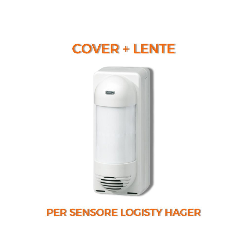 Ricambio Cover Lente Optex Compatibile Logisty Hager - Allarme Esterno