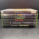 Lot Of 6 Xbox, 360, PS2 Game Cases With Manuals NO GAMES INCLUDED