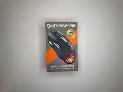 SteelSeries Aerox 5 Wireless Gaming-Maus 9 Tasten   Bluetooth/2,4 GHz 18K DPI