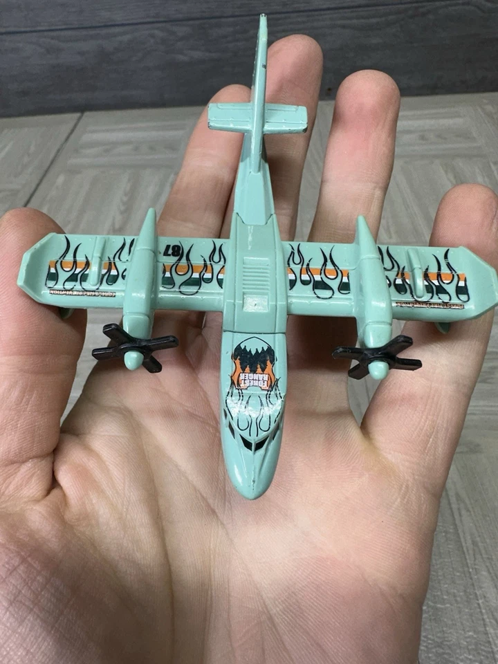 Matchbox 2009 Mattel Diecast Plane Airplane Blaze Buster Forest Ranger (Loose) - Image 4 of 4