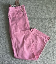 Koi Scrub Pants Women s Sz Large Tall LT Pink Sara Cargo Nursing Medical Stretch