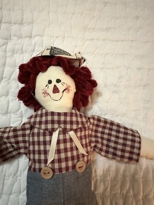 Raggedy Ann & Andy Doll Set Handmade