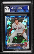 2021 Bowman Sapphire Chrome Prospects Blaze Jordan #BCP-71 HGA 9.5 GEM MINT 0i8b