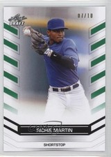 2015 Leaf Draft Exclusive Green 7/10 Richie Martin #39 q3g