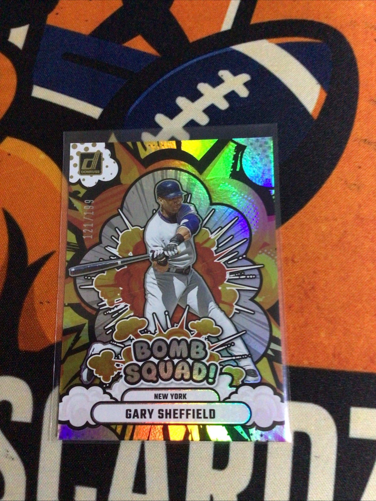 2025 Panini Donruss Bomb Squad Gary Sheffield #10 Holo /199