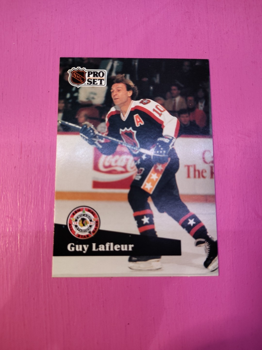 1991-92 Pro Set - Guy Lafleur #317 French
