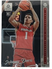 Johnny Davis | 2022 Panini Chronicles Draft Picks #14 Luminance