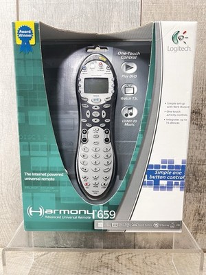 Logitech Harmony 659 Advanced Universal Remote Control  Gray READ Description