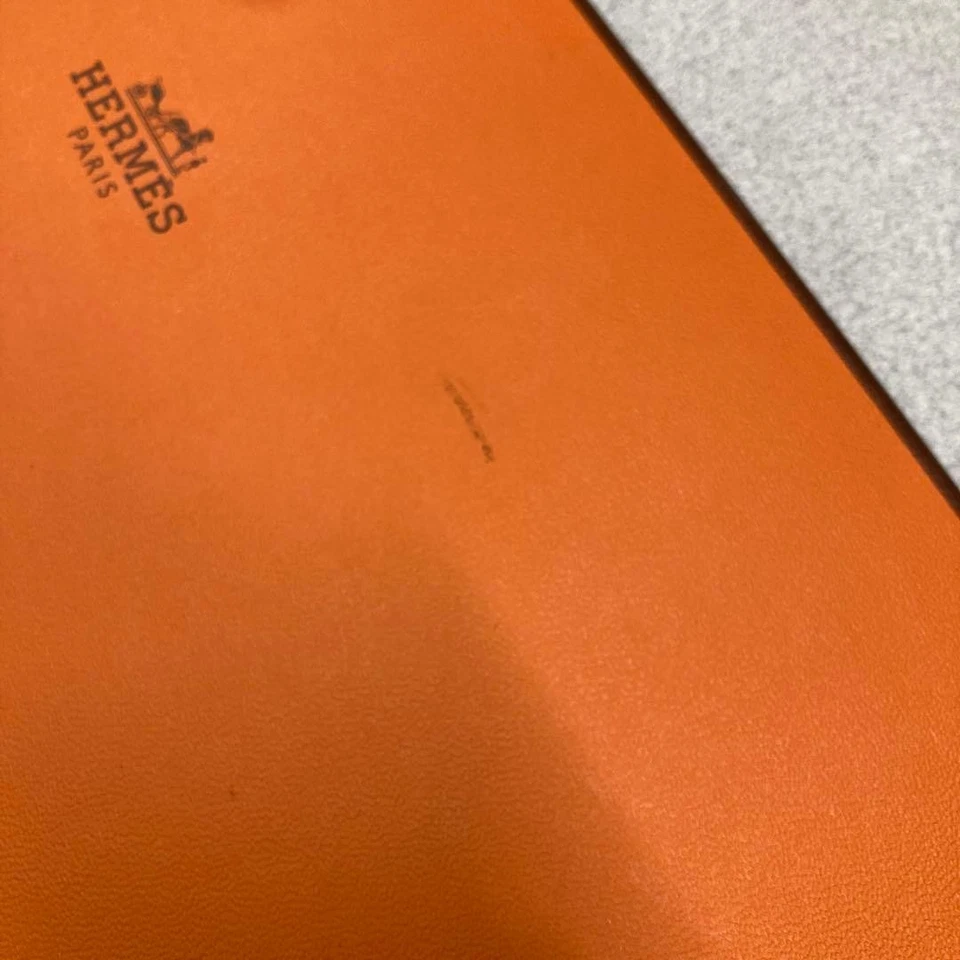 HERMES Neck Tie Green Ladybug 100%Silk unused mint gift - Image 2 of 4