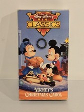 Walt Disney Mini Classics - Mickeys Christmas Carol VHS, 1994