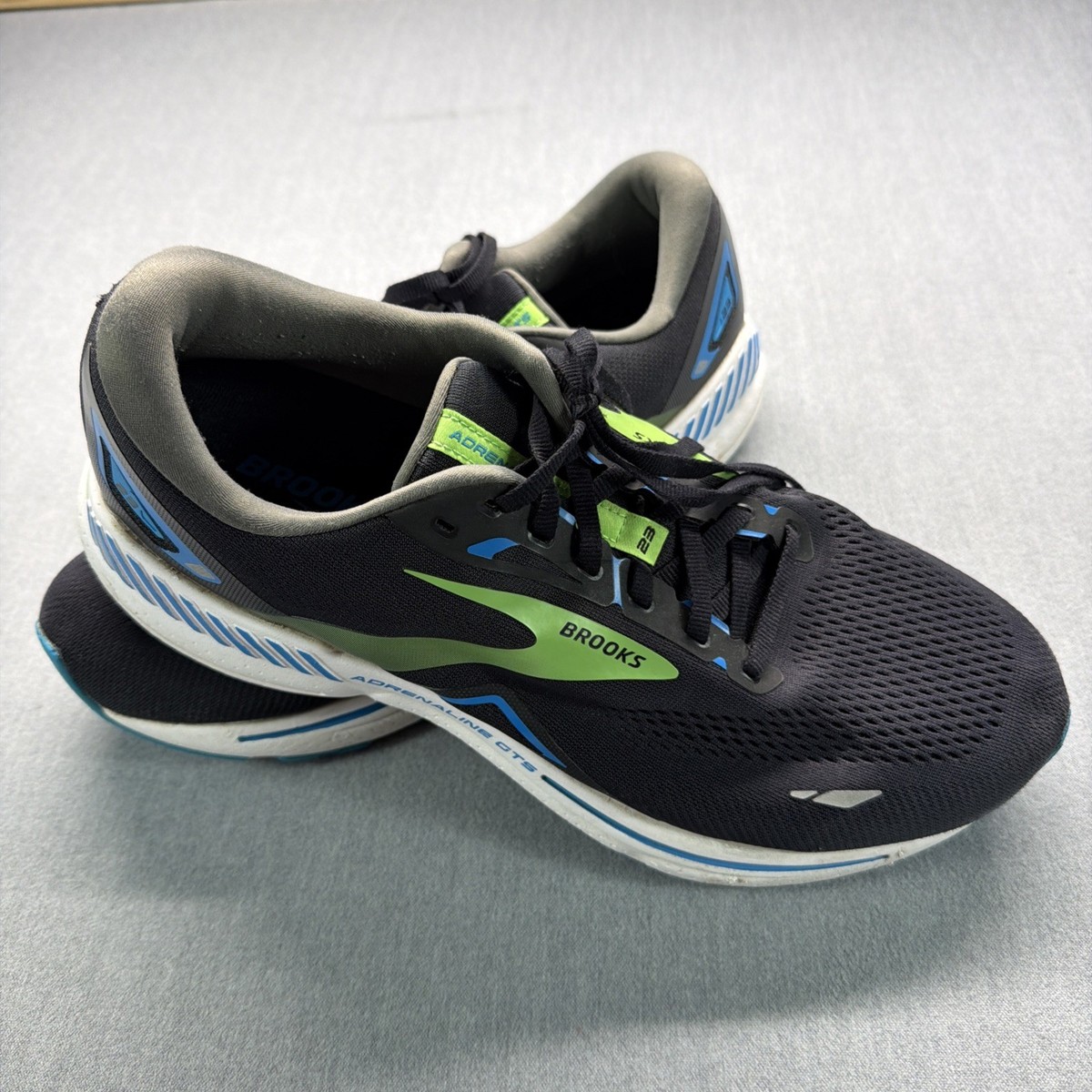 Brooks Adrenaline GTS 23 Shoes Mens Size 12 Black Running Sneakers 1103912E004 Brooks Adrenaline GTS 23 1103912E020 triple | Mercari main image 3