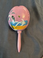 Handmade and painted Maraca from Mexico
