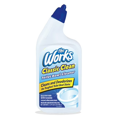#ad #ad The Works Classic Clean Liquid Toilet Bowl Cleaner 24 floz Free Ship $4.40