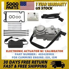 4034289 2835940 Turbo Electric Actuator + Calibrator For Cummins ISX Turbo