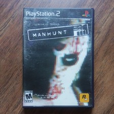 Manhunt Sony PlayStation 2, 2003 In Box NO Manual Rare HTF PS2 Horror Game