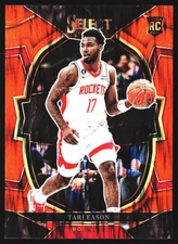 Tari Eason 2022-23 Panini Select RC Houston Rockets NBA Card No.82