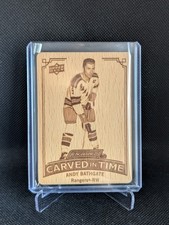 2023-24 Upper Deck Engrained Carved in Time Andy Bathgate #CT-11 HOF