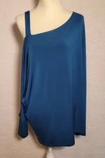 New York and Company Blouse Size XL New NWT Single Strap Cold Shoulder 0721