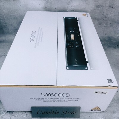 再値下げ！BEHRINGER ( ベリンガー) NX6000　ジャンク品 BEHRINGER Power Amplifier DSP Digital NX6000D Japan PA NX 6000 D