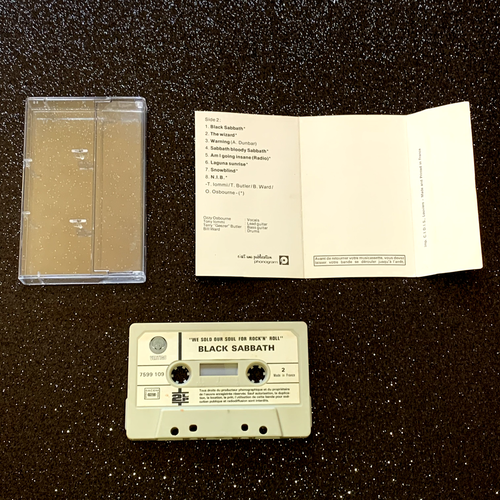 Black Sabbath - We Sold Our Soul For Rock N Roll - Cassette 7599109 Ozzy VERTIGO - Picture 6 of 8