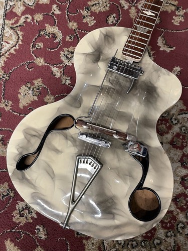 Chitarra vintage Wandre Framez modello B.B. 1960 - Foto 7 di 11