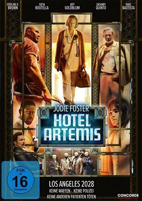 Hotel Artemis - (Jodie Foster + Jeff Goldblum) # DVD-NEU