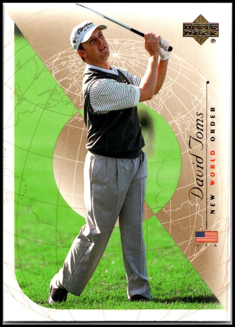 2003 UD Upper Deck Golf #79 David Toms - New World Order FREE SHIPPING!