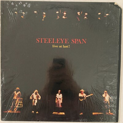 Steeleye Span - Live at Last! LP Mint Sleeve/Mint Vinyl 1978