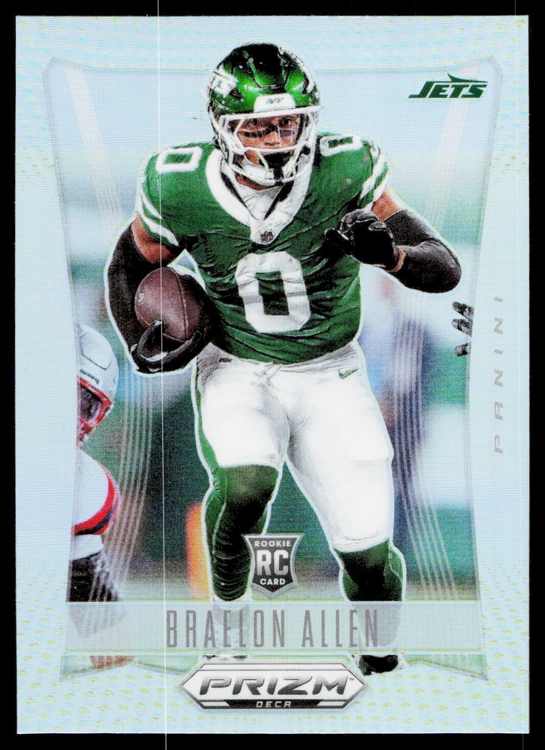 2024 Panini Prizm Deca Braelon Allen Rookie #233 Silver Prizm NY Jets