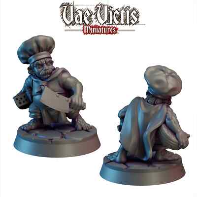Halblings-Koch | z.B. für Broheim, Frostgrave, Forbidden Psalm, DnD