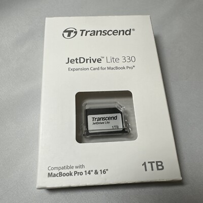 Transcend JetDrive Lite 330 1TB Expansion Card for MacBook Pro 14 