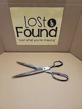 Vintage Clauss #3750 Steel Forged Scissors Overall 10-1/4”Long Made in USA 