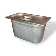GN-BEHÄLTER 1/4 GASTRONOMIE-BEHÄLTER 4,0 L EDELSTAHL 15 CM + DECKEL