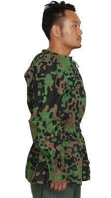 Epic Militaria Reproduction WW2 German Army M42 Smudged Edge Camo Smock Camouflage Elite Reproduction, Blurred Camo