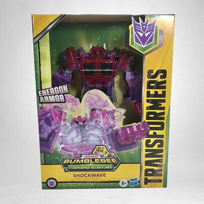 Transformers Bumblebee Cyberverse Adventures Ultimate Class Shockwave!