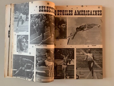 Les Cahiers De L'Equipe Athlétisme 70 – Spécial France – USA – Magazine Vintage