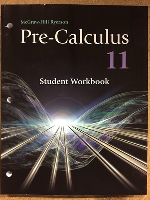 Pre-Calculus 11 Student Workbook - paperback Carlson, Scott|Gajdos, Barb|Hoo...