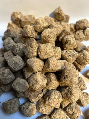 Premium  Freeze Dried ''Brine Shrimp'' Cubes Tropical Fish Food Turtles Guppy Koi