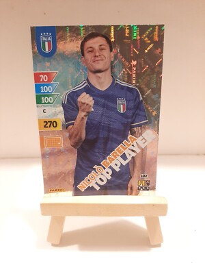BARELLA TOP PLAYER PANINI AZZURRI ADRENALYN XL 2024 ESSELUNGA NO. 102 ITALY 