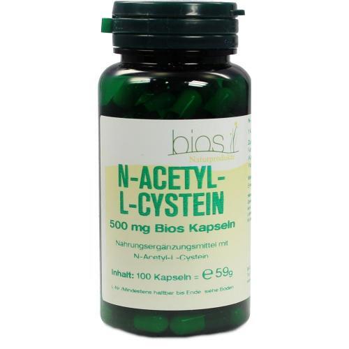 N-ACETYL-L-Cystein 500 mg Bios Kapseln 100 St | eBay