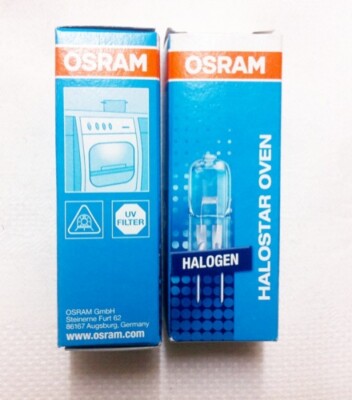 Osram Halostar Halogen Backofenlampe Lampe f Backofen Herd G4 20W Halogenlampe  